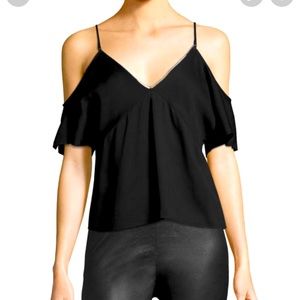 T by Alexander Wang Cold Shoulder top